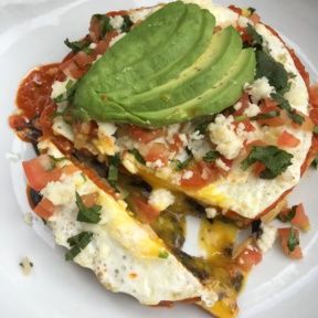 Gluten-free breakfast dish from 208 Rodeo
